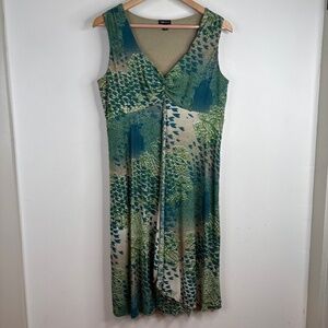 Vintage Y2K Babydoll Dress M Relativity Fairy Mermaid Retro 90s Floral Layered